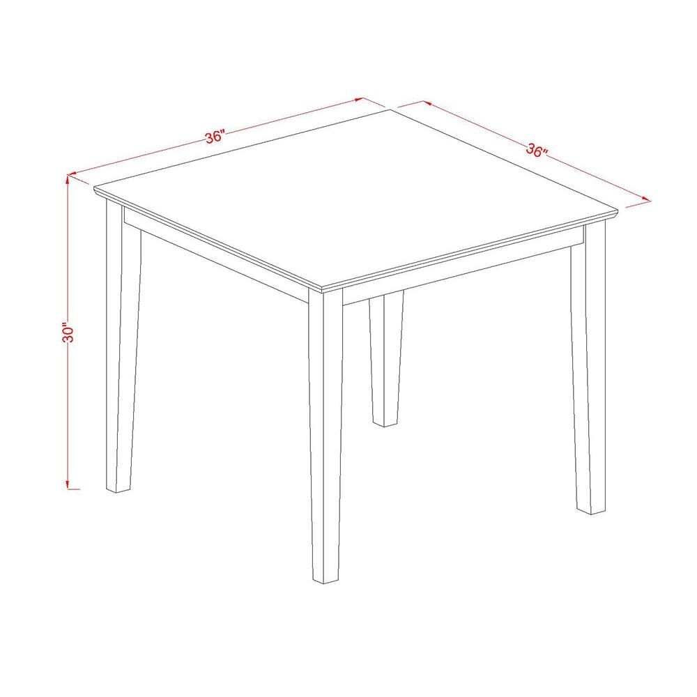 Dining Room Set Mahogany, OXDR3-MAH-01