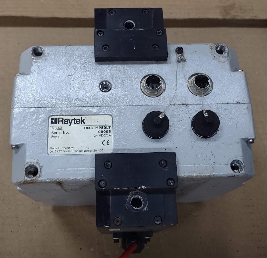 Raytek DM3TMP50LT 24 VDC 1 Amp Infrared Line Scanner