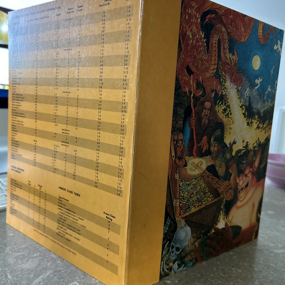 DUNGEON MASTERS SCREEN AD&D 9024 Advanced Dungeons Dragons TSR 1979