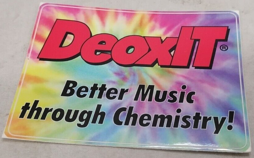 DeoxIT Sticker
