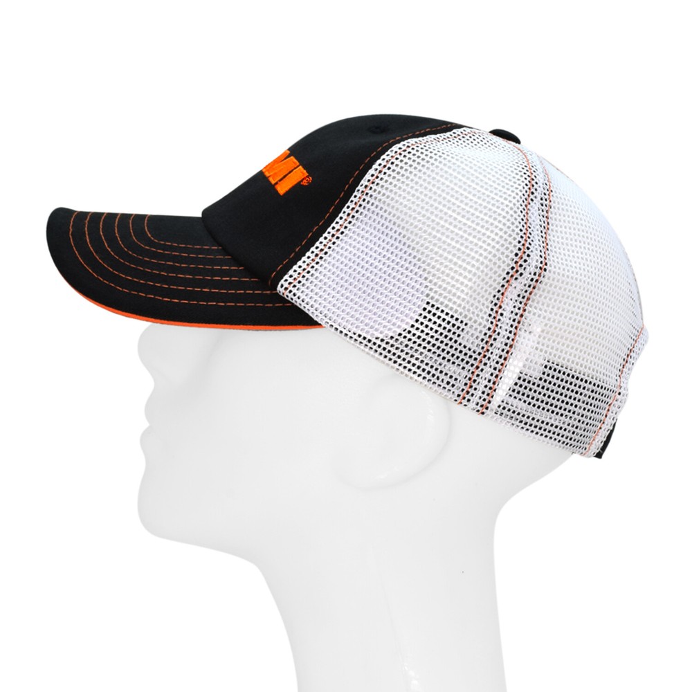 Dodge HEMI Black Front White Mesh Red Sandwiches Visor Baseball Cap