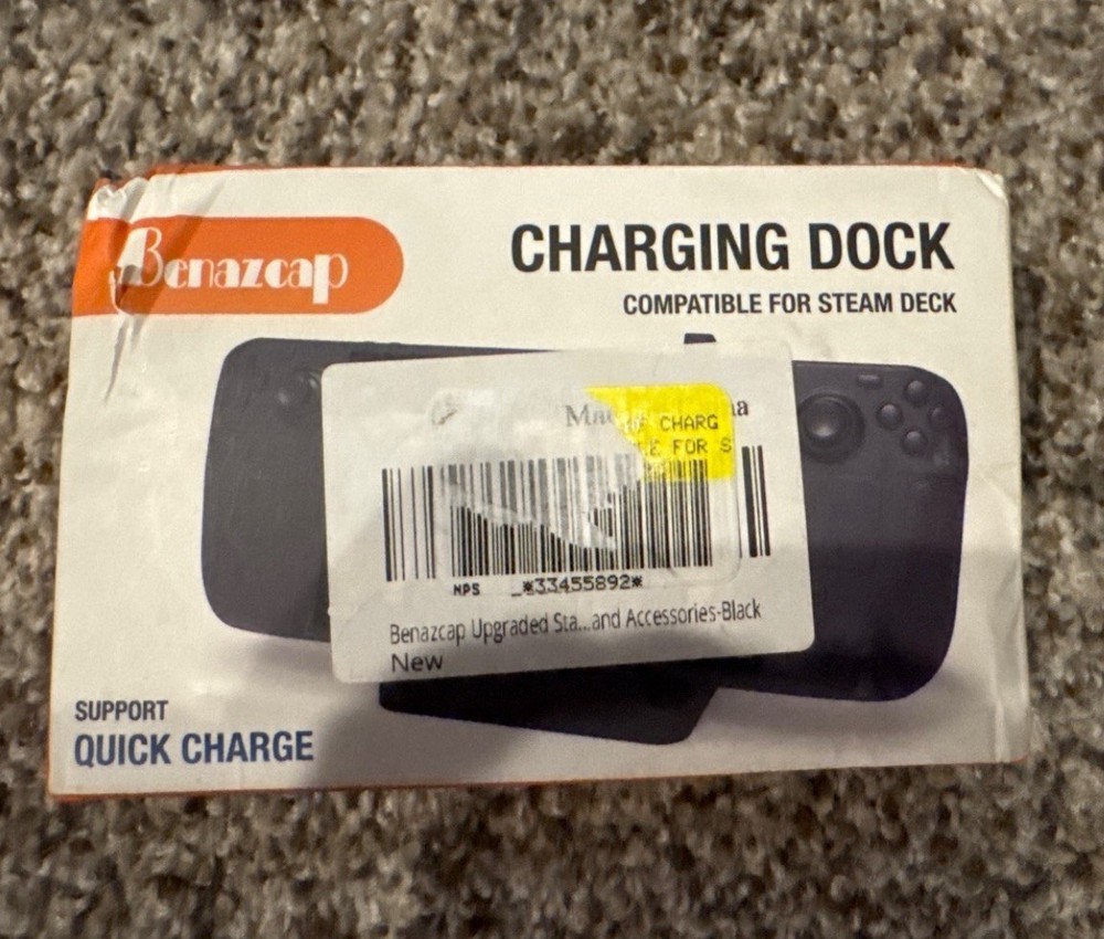 Benazcap Charging Dock-compatible for steam deck