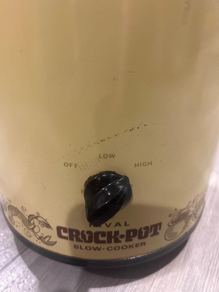 vintage Rival Crock-Pot slow cooker