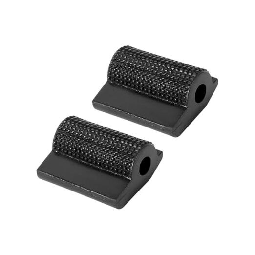2pcs Universal Black Gear Shift Shifter Case Boot Protector Cover Rubber Pad