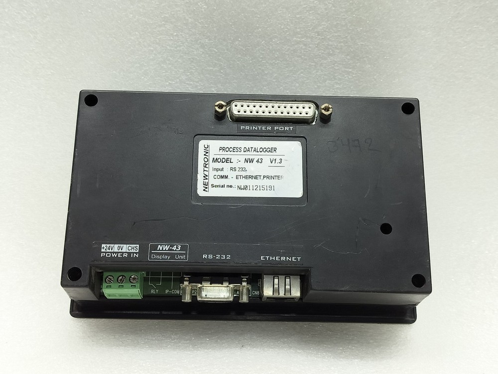 Newtronic NW 43 V1.3 Process Datalogger