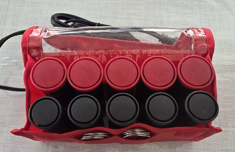 Hot rollers Remington H-1015 Ceramic Compact Easy Storage & Travel 10 Clips
