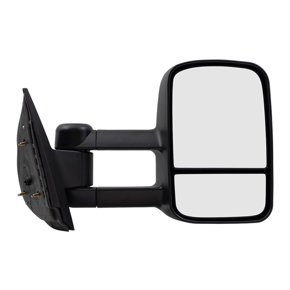 Manual Tow Mirror For 2007-2013 Silverado 1500 Extendable Manual Fold Set