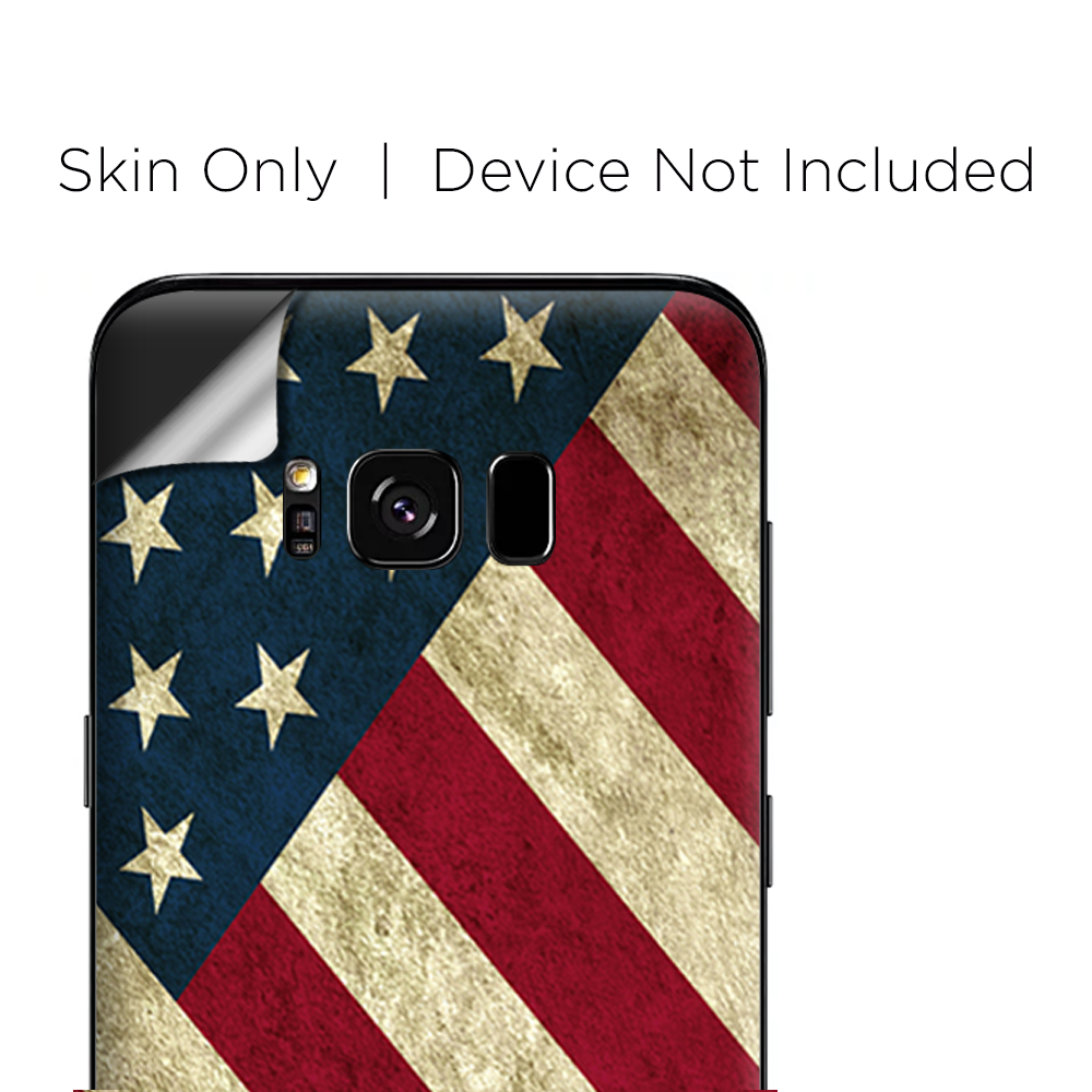 Skins Decals for Samsung Galaxy S8 - Merica Flag Pattern