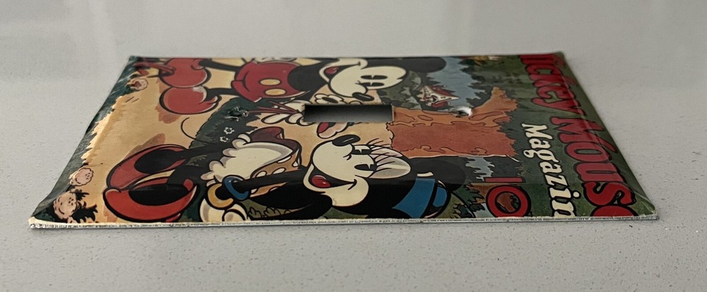 Let There be Light - Decorative Switchplate, Mickey Mouse (Magazine)