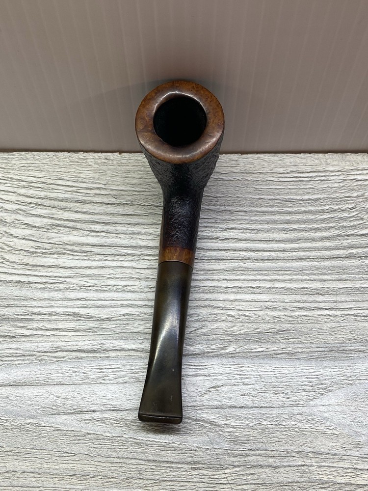 Vintage STANWELL Bent Sandblast Dublin With Silver Plaquette Pipe