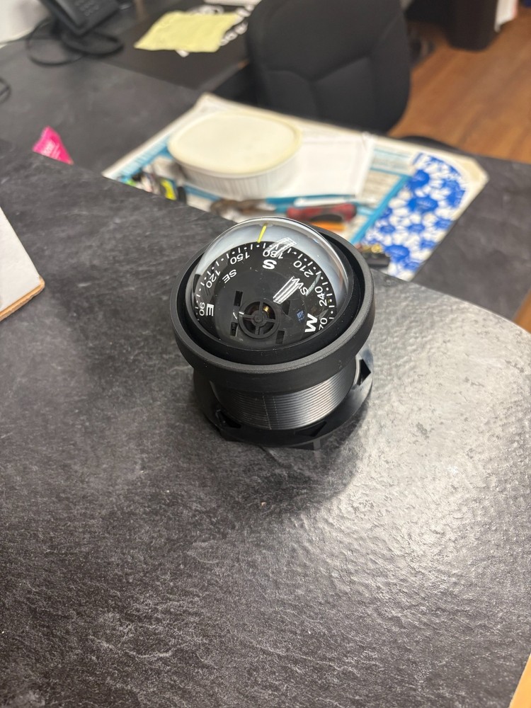 Ritchie Navigation Compass V-57.2 BLK 3" Clear Bulb