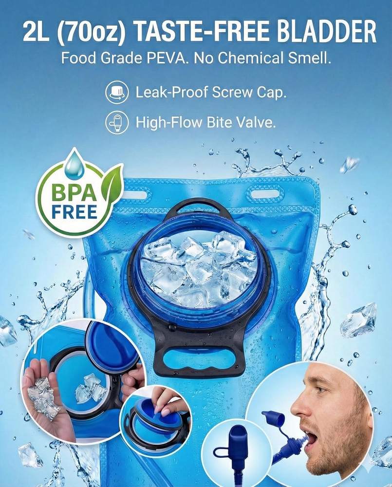 Hydration Hiking Backpack, Water Hiking Backpack, Hydration Backpack with 15L Wa