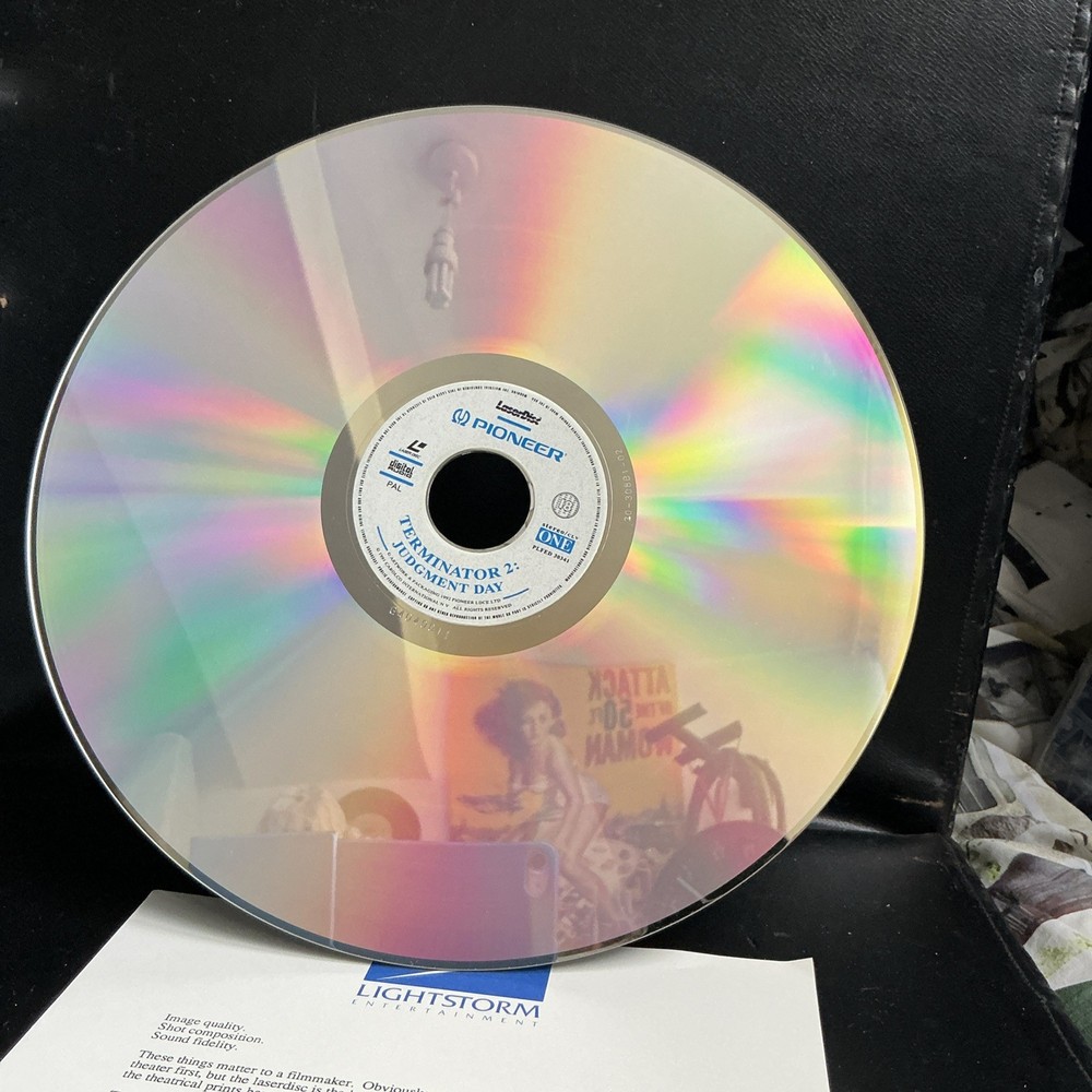 Terminator 2: Judgment Day (SE) Arnold Schwarzenegger PAL LaserDisc