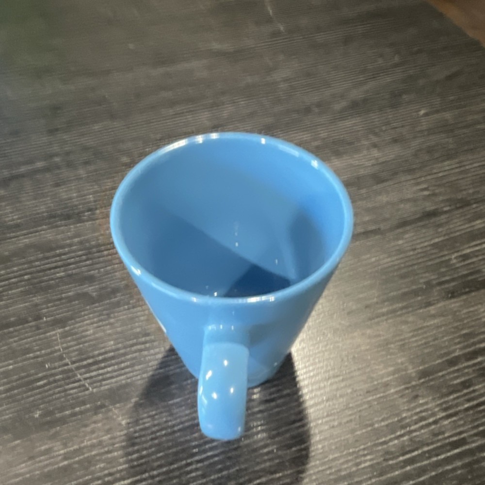Hershey's Kisses Blue White Mug Candy & Nuts Theme