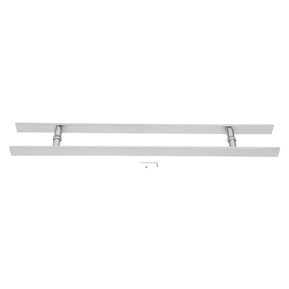 Pair of Pull Push Sliding Barn Door Handles, Commercial H Shape Door Pull Handle