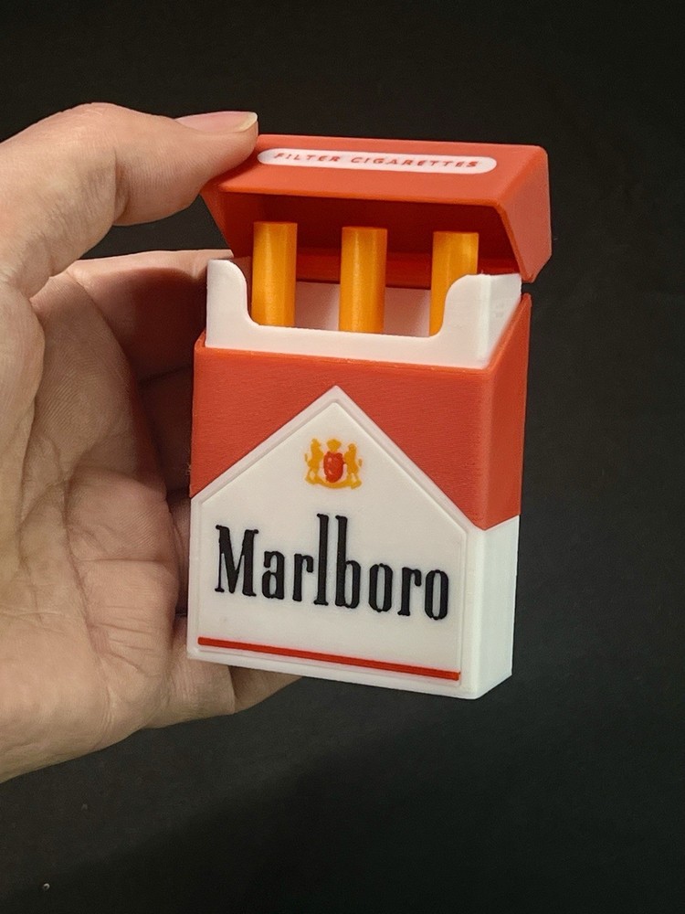 Marlboro Cigarette Pack Prank Bubble Blower