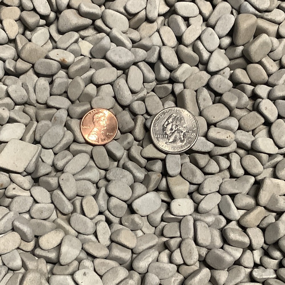 6 Lbs. Tumbling Media Smooth Rounded Stones INV-JDJ093