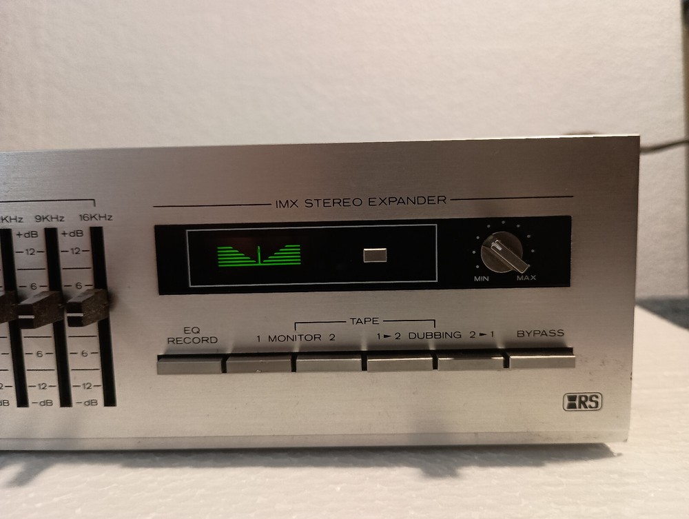 Realistic Model 31-2010, 12-Band Stereo Frequency Equalizer (Pro Serviced)