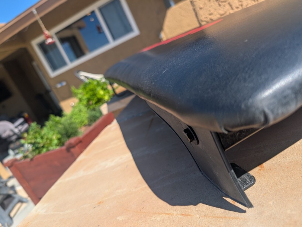 Total Gym Pro leather style sliding bench replacement good shape