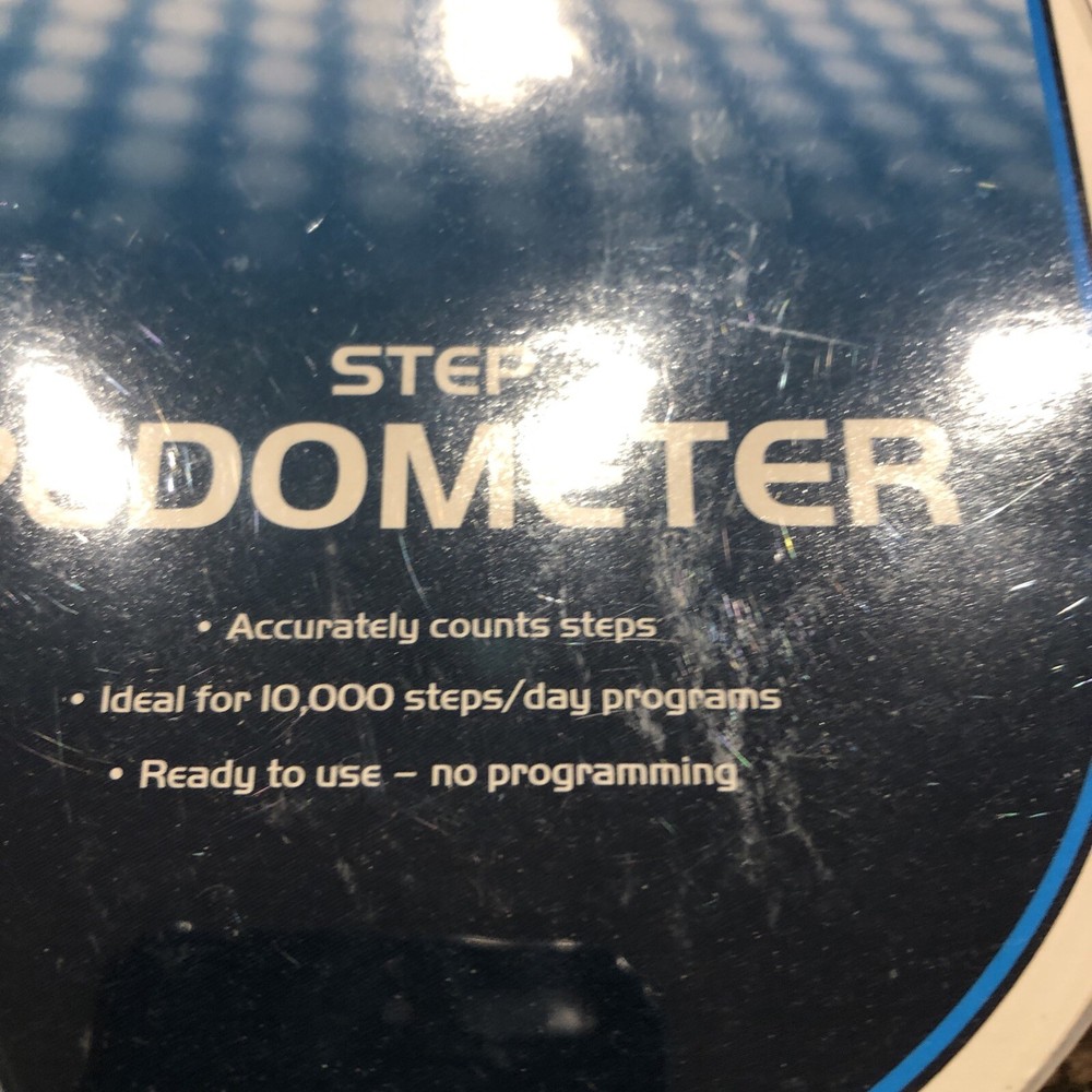 SPORTLINE Pedometer Step Counter 10K-100K Count Large Display