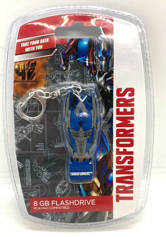 TRANSFORMERS Optimus Prime USB FLASH 8GB Flashdrive Hasbro New