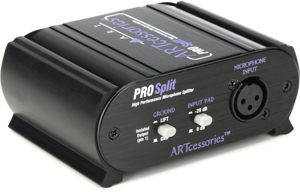 ART ProSplit Microphone Splitter (5-pack) Bundle