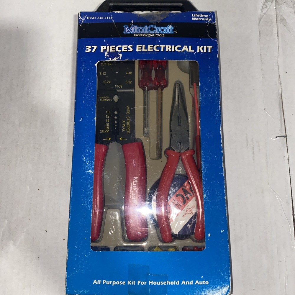 MintCraft multi purpose Electrical Kit - IBM#846-4141 Never used; Complete.