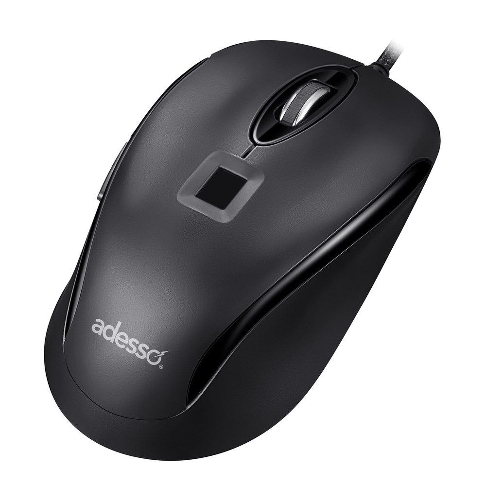 iMouse F1-TAA Wired USB Computer Mouse Fingerprint Reader 5 Buttons 1200 DPI