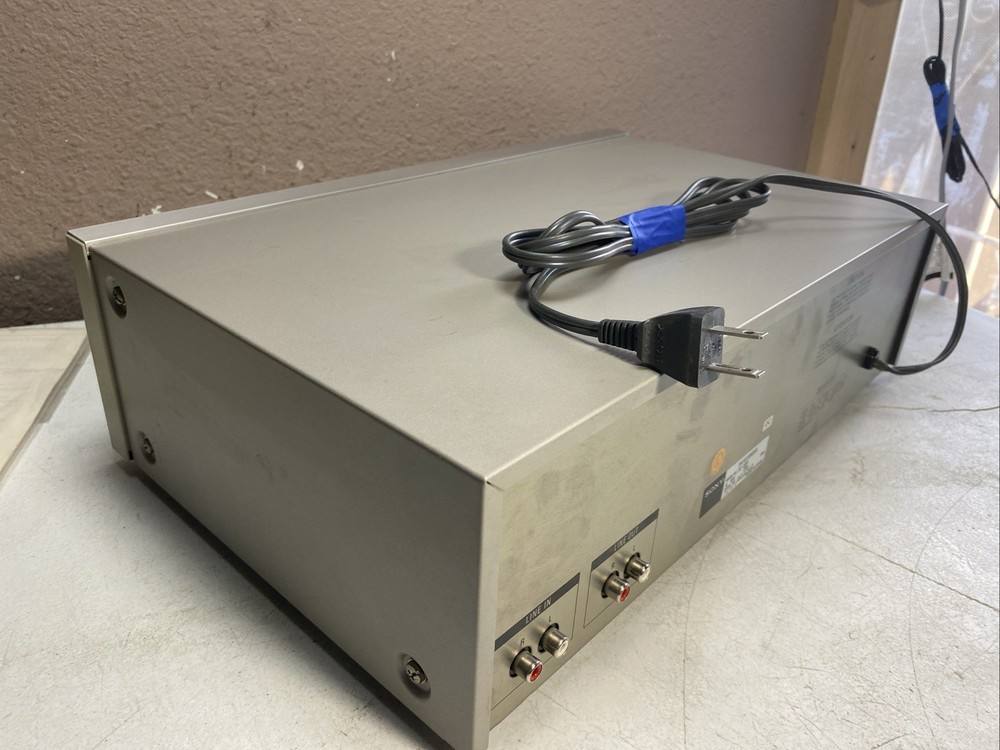 Sony TC-K61 Stereo Cassette Deck Sendust & Ferrite Head (tested/works /READ)