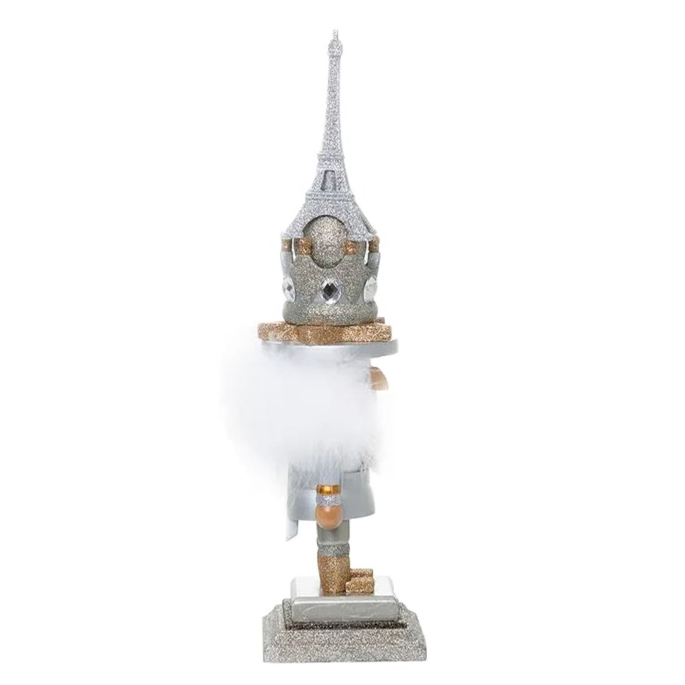 Kurt Adler Hollywood Nutcracker, Paris Hat, 15.75in