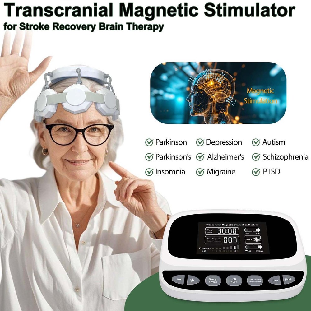 Easy Operation rTMS Machine for Misophonia and Sensory Processing Support Device