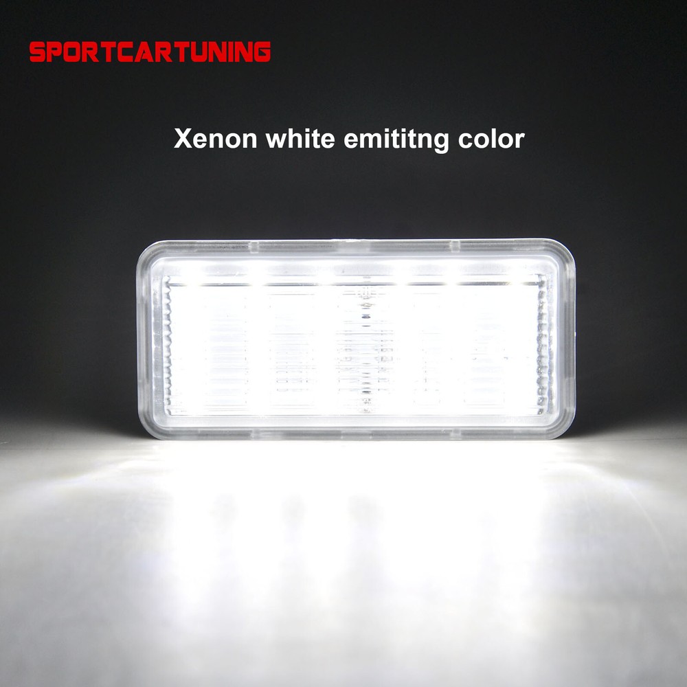 LED License Plate Lights For Toyota Cruiser Land Cruiser Lexus LX470 GX47 LX570