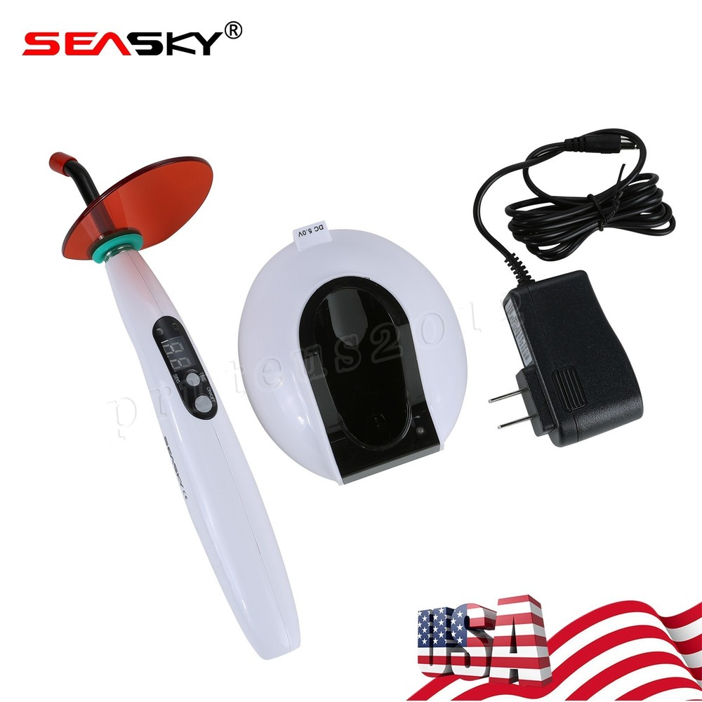 Dental Wireless Cordless LED Curing Light Lamp Device SEASKY Dentist LED.B Type