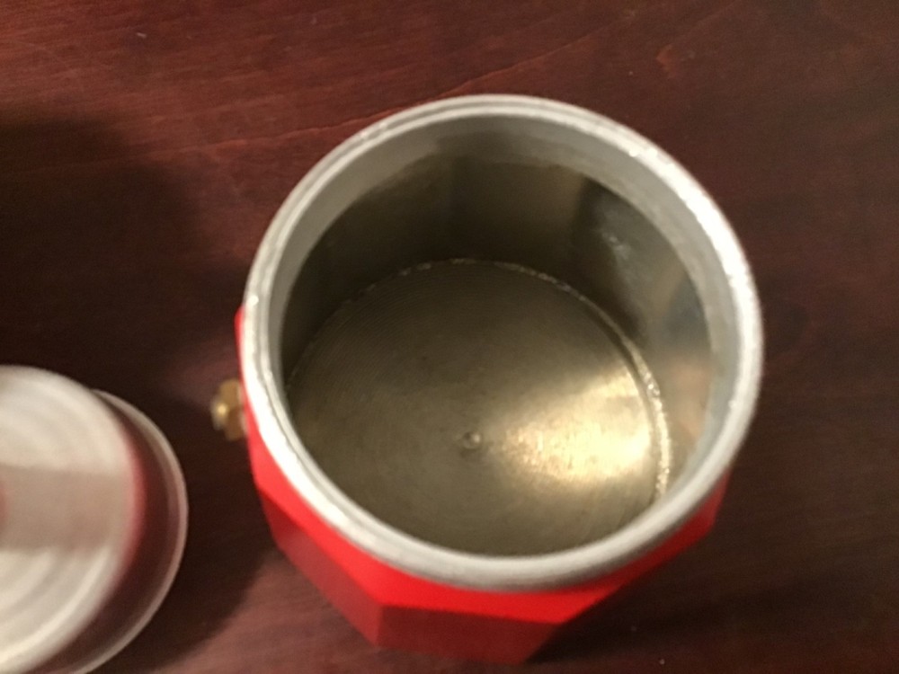Masterclass Red Stovetop Expresso maker