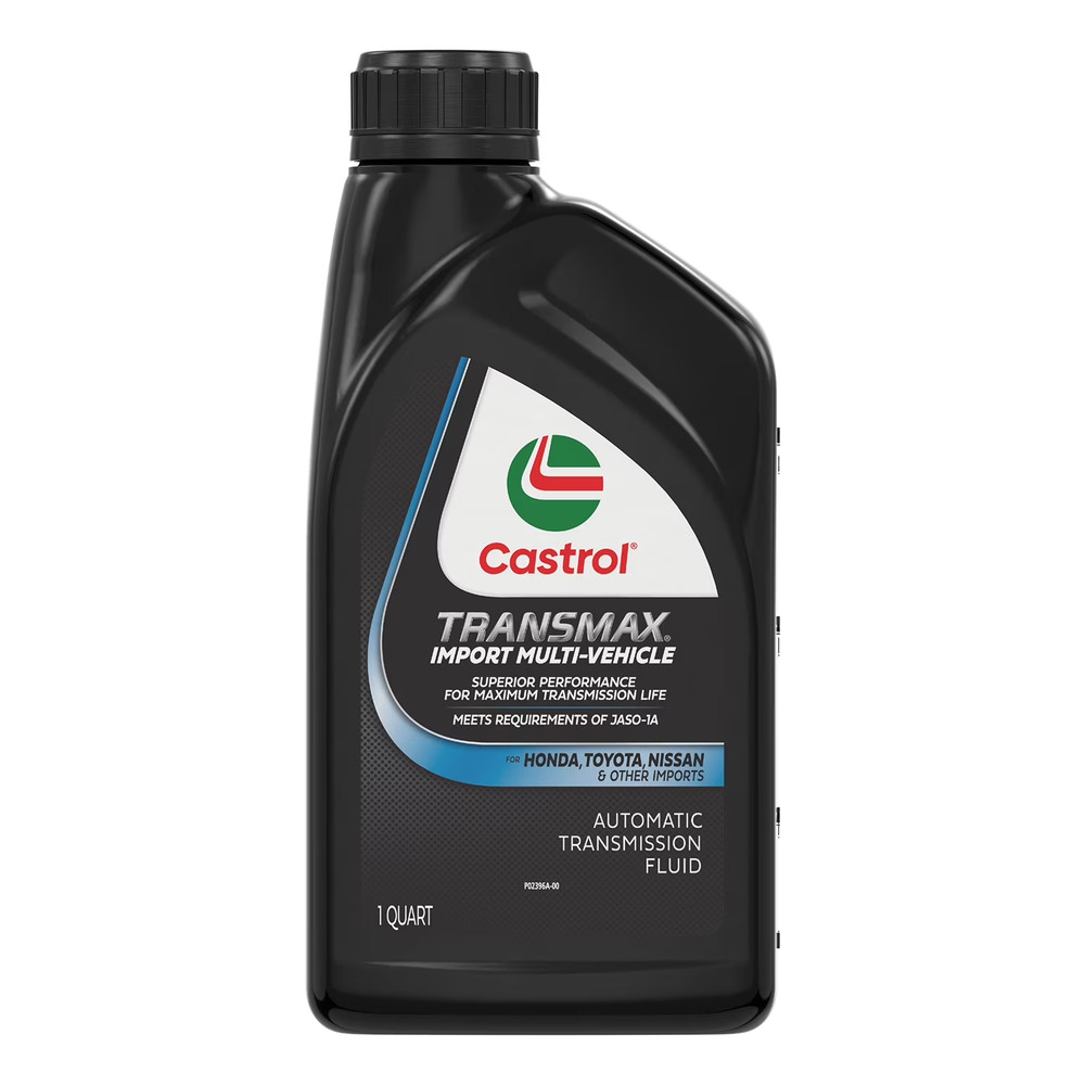 (5 pack) Castrol Transmax Import Multi-Vehicle Automatic Transmission Fluid, 1 Q