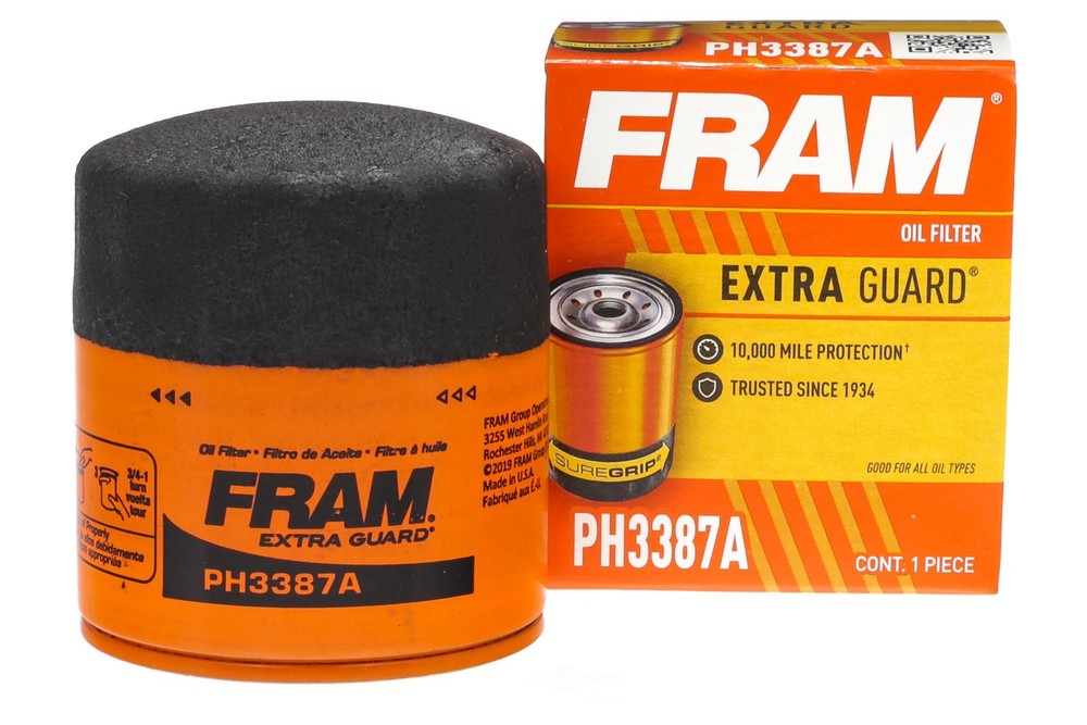 Engine Oil Filter-Extra Guard Fram PH3387A