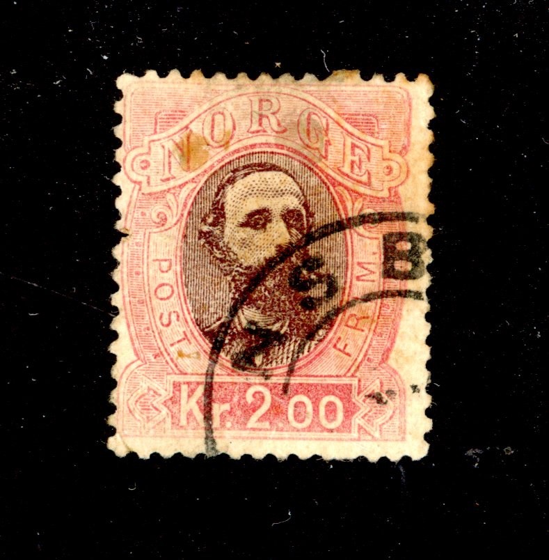 NORWAY--Individual Stamp Scott #34