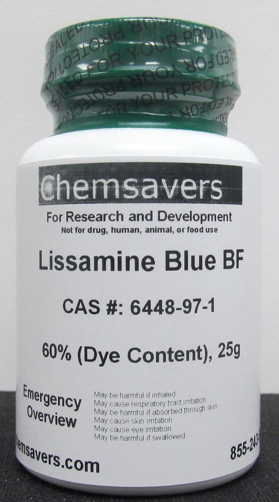Lissamine Blue BF, 60% (Dye Content), 25g