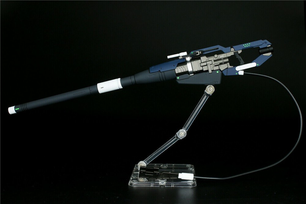 for RG 1/144 RX-93 Nu v Model EW Hyper Mega Bazooka Launcher+Base+Replace Face*2