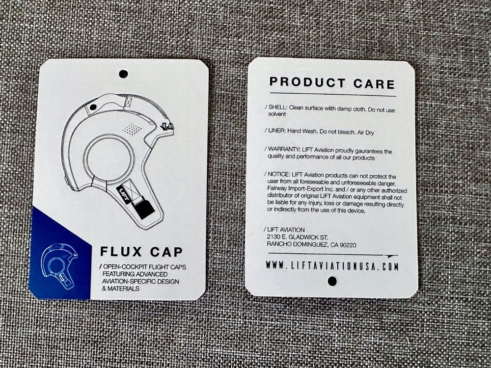 LIFT Aviation Flux Flight Cap-Size M