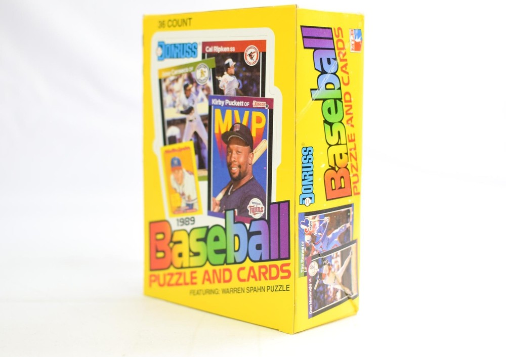 1989 Donruss Baseball Wax Box