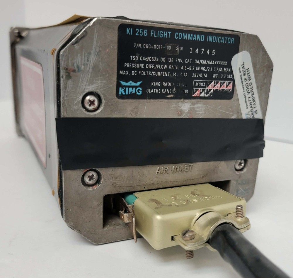 Bendix/King KI 256 Flight Command Indicator P/N 060-0017-00 with Serviceable tag