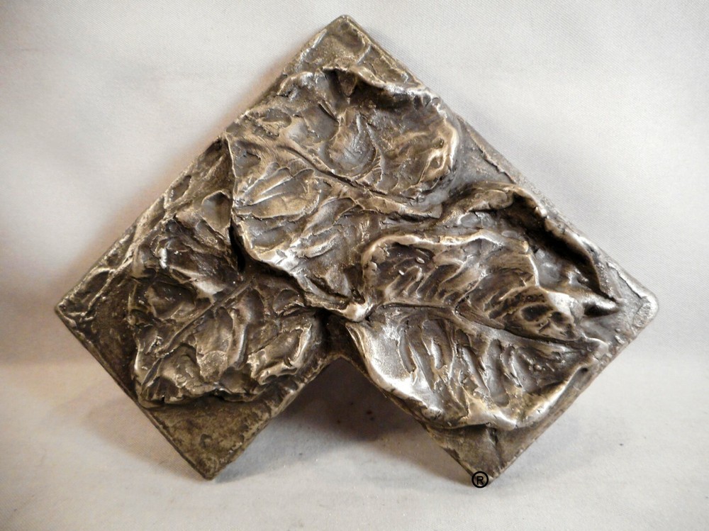 Nickel/Silver Falling Leaves Liner Bar