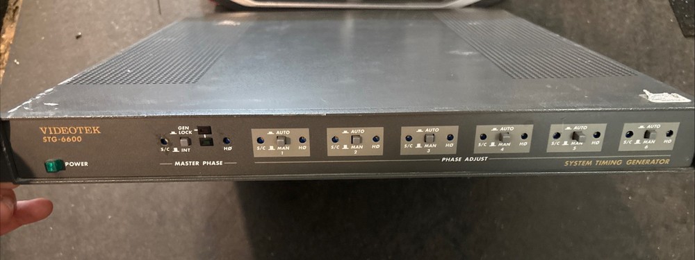 Videotek STG-6600 Time Code Synchronizer - Untested