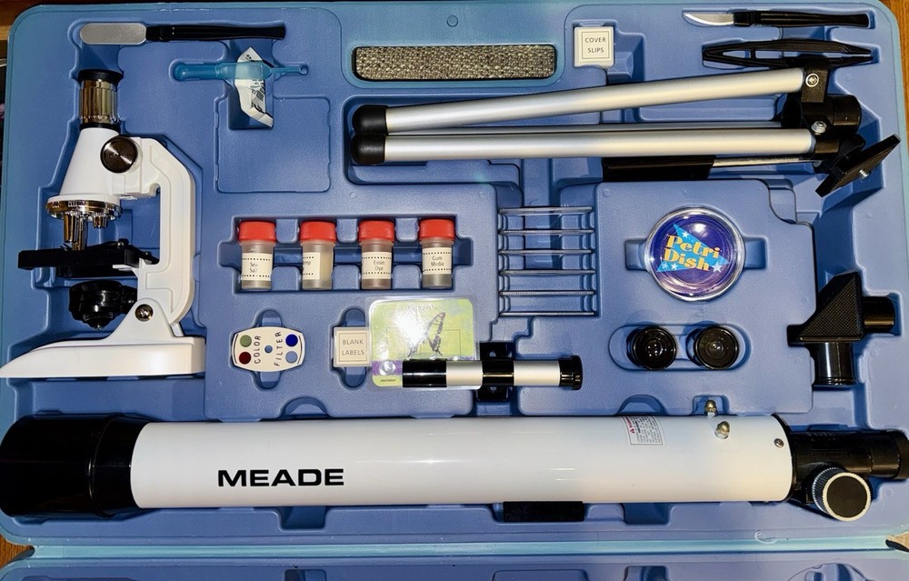Meade Telescope & Microscope Kit – Original Carrying Case Included