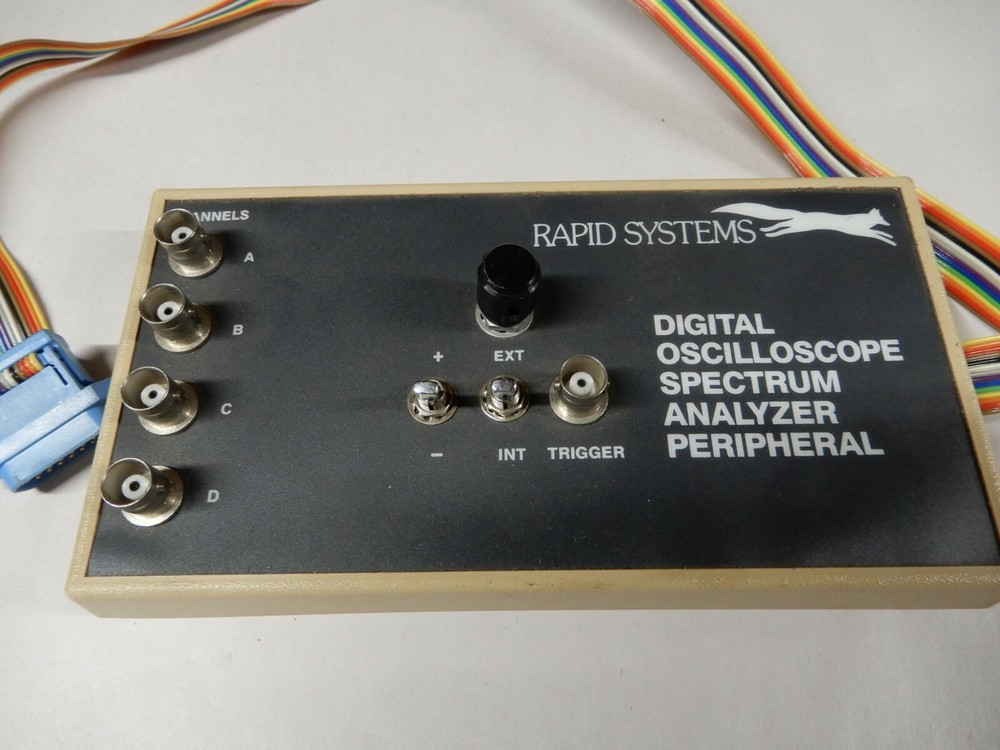 Rapid Systems Digital Oscilloscope Spectrum Analyzer Peripheral R400 For IBM