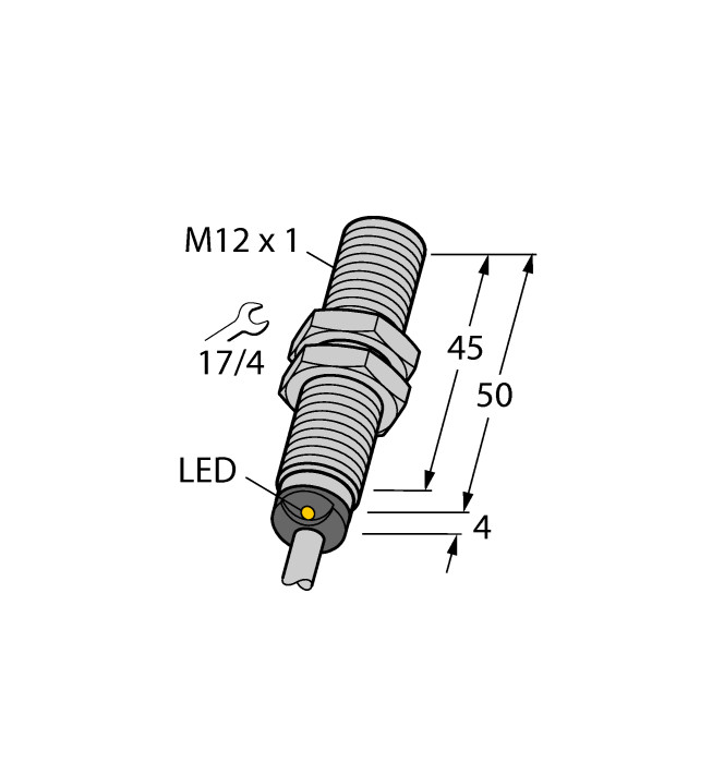 TURCK BI2-M12-AD4X 44050 Inductive sensor