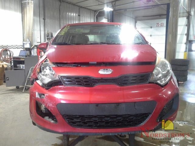 2013 Kia Rio Driver Front Headrest Only Tan Cloth