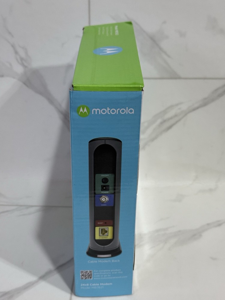 Motorola Modem Cable MB7621 New - Open Box