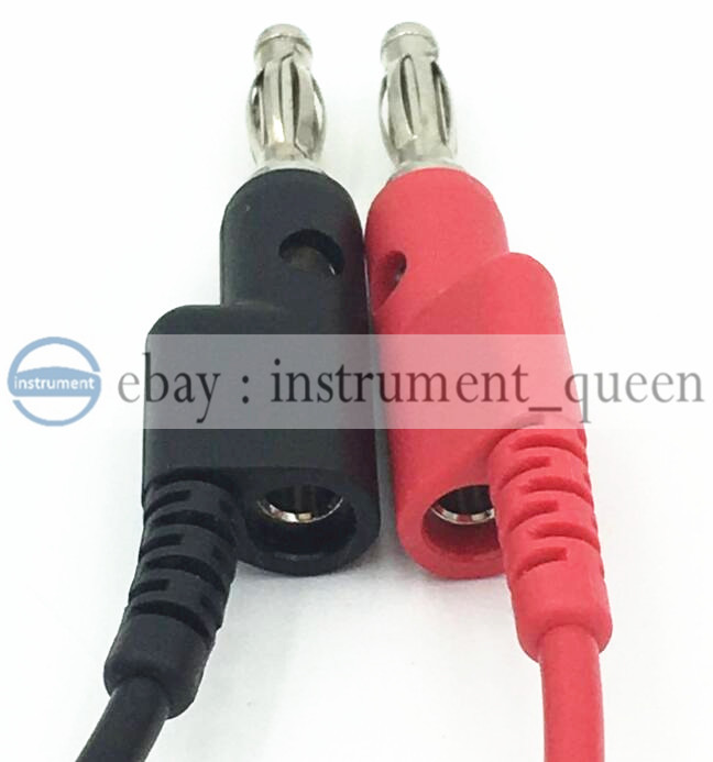 Mini-Hook Test Lead Set multi-stacking 4mm banana plugs,Replace TL940